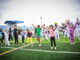 Фото. День физкультурника отмечают в Якутске