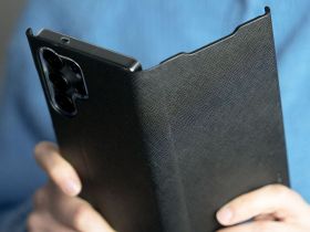 Чехол-книжка Araree Bonnet Stand для Galaxy S25 Ultra кожа черный