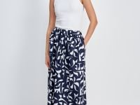 Юбка макси с принтом