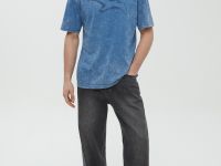 Футболка из хлопка с принтом