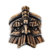 Бусина для темляка Воин, бронза