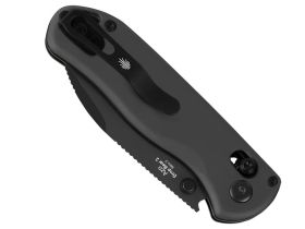 Складной нож Kizer Drop Bear 2 Drop Point black сталь Nitro-V, рукоять Black Aluminium