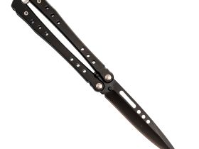 Нож-бабочка Аскет, сталь 420, рукоять сталь