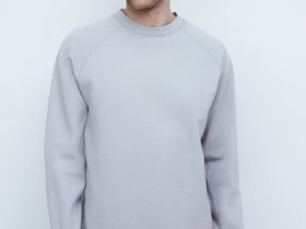 Объёмный свитшот, Серый