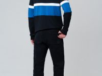 Брюки текстильные джинсовые утепленные флисом для мужчин