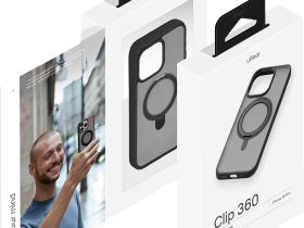Клип-кейс uBear Clip 360 Mag для Apple iPhone 16 Pro Чёрный