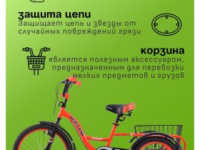 Детский велосипед Rush Hour Energy 20, год 2024, цвет Оранжевый