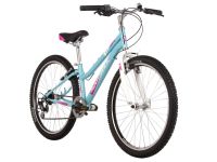 Подростковый велосипед Novatrack Jenny 24, год 2023, цвет Зеленый, ростовка 12