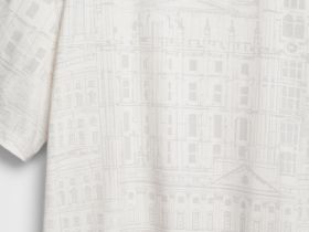 Футболка с принтом, Белый