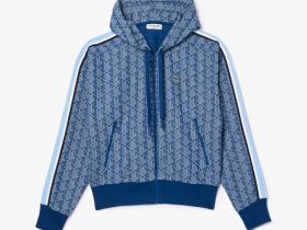 Женская жаккардовая толстовка Lacoste