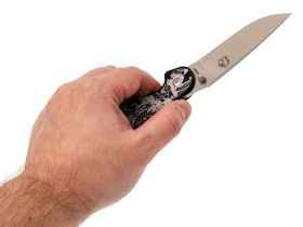Складной нож Steelclaw "Крыса" Змея, сталь VG10, рукоять алюминий