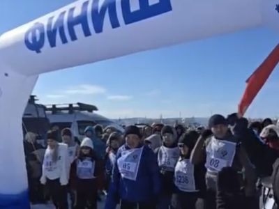 На фестивале «Полюс Холода» впервые прошёл экстремальный забег на гору