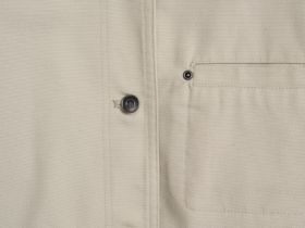 Куртка из канваса для девочек, Бежевый