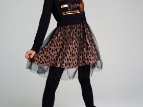 Фуфайка трикотажная для девочек (футболка с длинными рукавами)