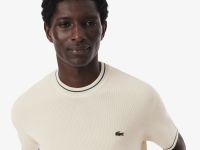 Мужская трикотажная футболка Lacoste из органического хлопка