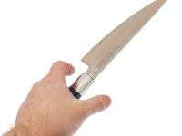 Поварской кухонный шеф-нож Tuotown Honoria 203 мм, сталь 1.4116