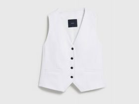 Классический жилет, Белый