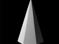 Гипс Пирамида 6-гранная