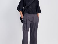 Брюки прямого кроя из хлопка