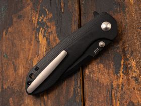 Складной нож CJRB Scoria, сталь AR-RPM9, Black G10