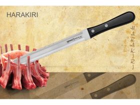 Подарочный набор из 3-х кухонных ножей Samura Harakiri (универсальный, для замороженных продуктов, шеф), сталь Aus 8, рукоять ABS-пластик