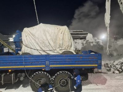 В село Русское Устье везут резервный источник питания