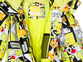 Комбинезон текстильный с полиуретановым покрытием для девочек