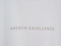 Футболка с текстовым принтом, Белый