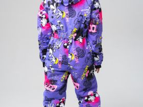 Комбинезон текстильный с полиуретановым покрытием для девочек