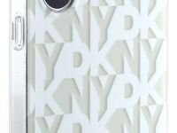 Чехол DKNY Double layer Grid Pattern для Galaxy S25 Ultra белый