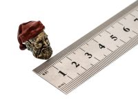 Бусина для темляка "Дед Мороз", латунь