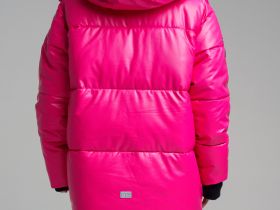 Куртка текстильная с полиуретановым покрытием для девочек