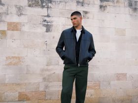 Брюки свободного кроя из хлопка