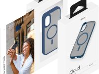 Клип-кейс uBear Cloud Mag для Apple iPhone 16 Синий