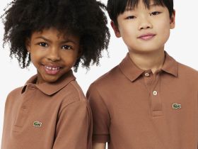 Детское поло Lacoste из хлопка пике