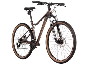 Женский велосипед Foxx Stinger Laguna 27.5, год 2025, цвет Коричневый, ростовка 18