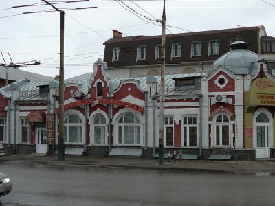 Дом купца М.Т.Затонского, где помещалась аптека Лан