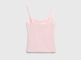 Майка с кружевом для девочек, Оранжевый