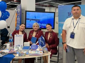 Авиакомпания «Якутия» приняла участие в фестивале по трудоустройству молодежи