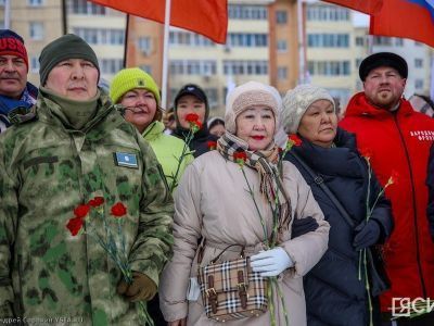 В Якутске отметили день воссоединения Крыма и Севастополя с Россией