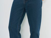 Прямые джинсы, Синий