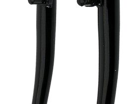 Жесткая стальная вилка ACME 26" 1" шток резьбовая (серебристый 240 мм эксцентрик 9 мм шток 1" резьбовой (25.4 мм), сталь для ободных тормозов)