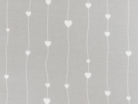 Простыня на резинке Серая романтика