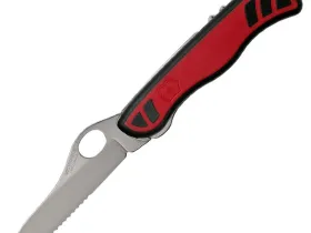 Нож перочинный Victorinox Sentinel One Hand, сталь X50CrMoV15, рукоять нейлон, красно-черный
