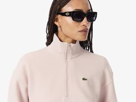 Женский свитшот Lacoste свободного кроя