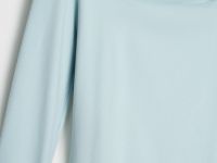 Лонгслив с квадратным вырезом, Зеленый