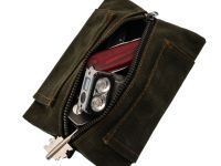 Органайзер (поуч) New Level, джинсовый хаки