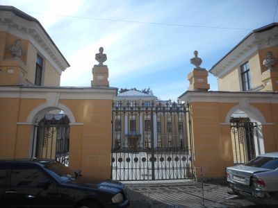 Ограда с воротами