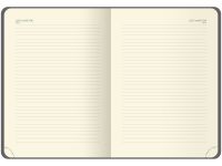 Ежедневник недатированный, кожзам OfficeSpace "Duo" A5 136 л, , сине-серый