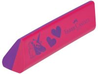 Ластик Faber-Castell "Unicorn", треугольный, 62х22х12мм